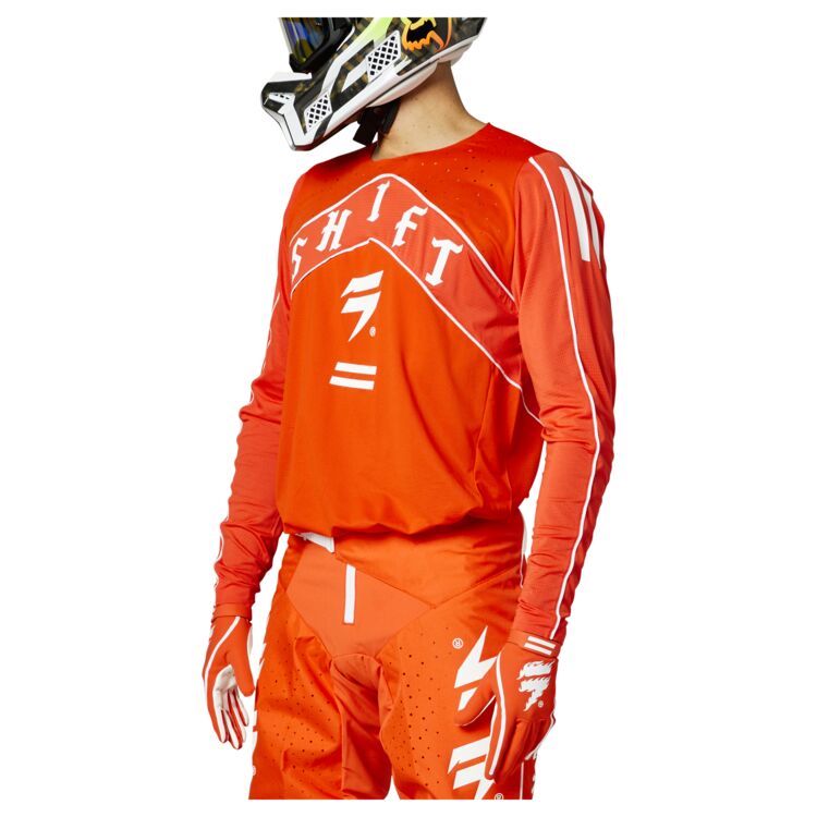 Orange/White