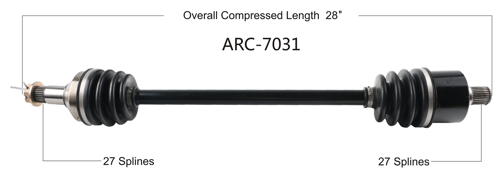 Open Trail OE 2.0 Rear Axle Arctic Cat Wildcat 20162018 Cycle Gear