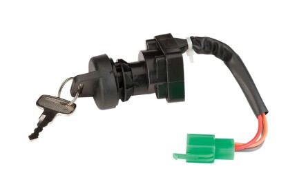 Ignition Key Switch Motorcycle Supply Wires Scooter Kart Electric Lock Small Per - Foto 13