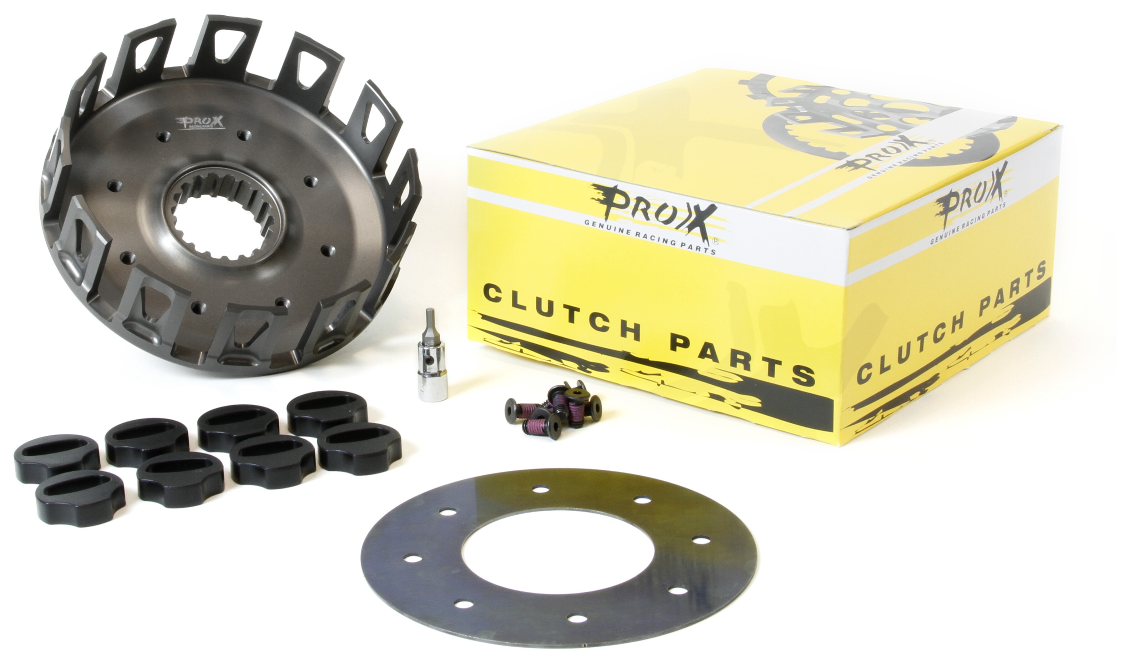 Pro X Clutch Basket Honda CR250R / CRF450R / CRF450X 19922017 Cycle Gear