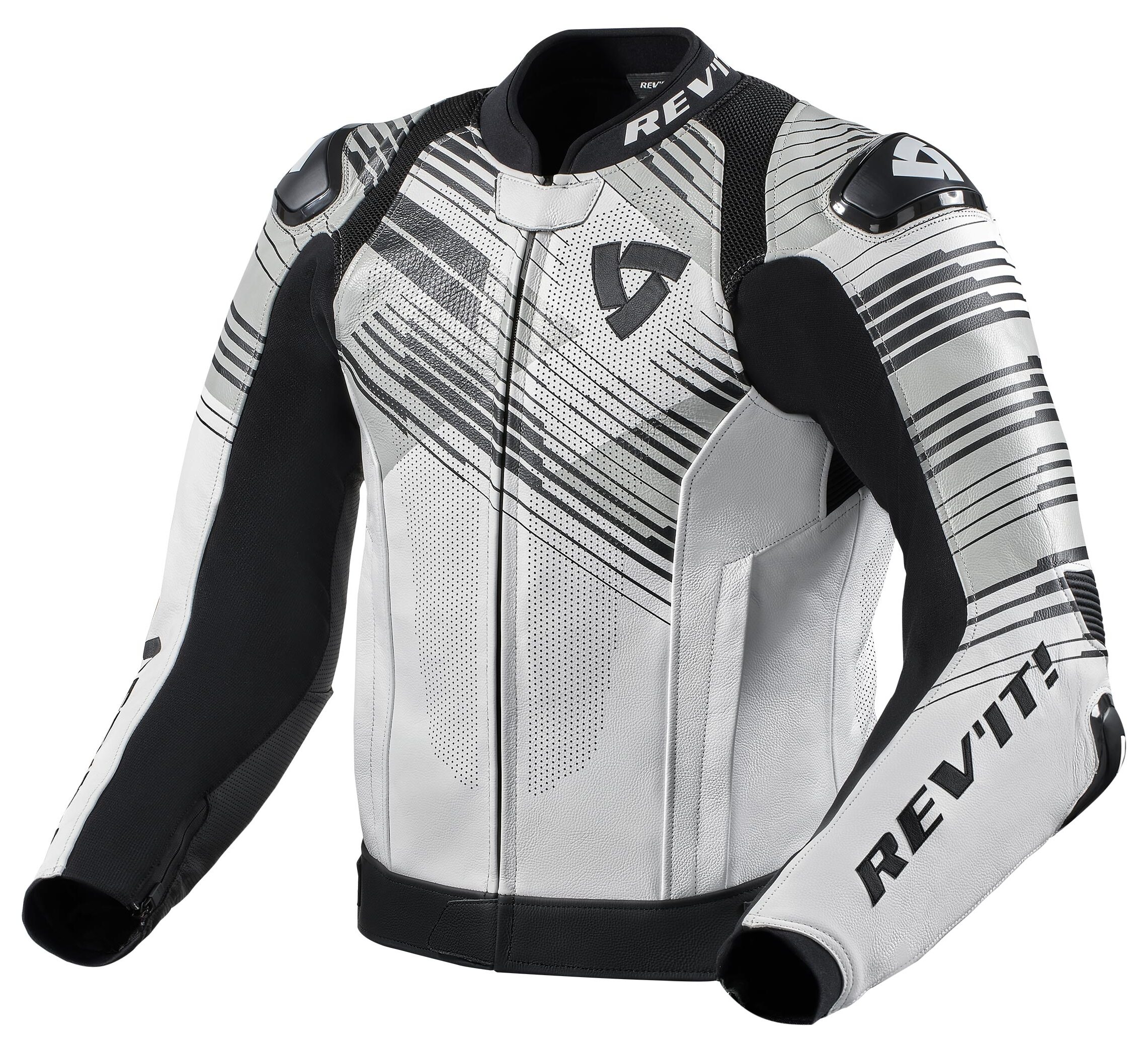 Resurrection ホワイト ジップアップジャケット Resurrection ホワイト ジップアップジャケット