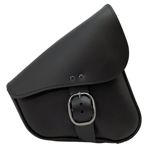 Willie & Max Leather Swing Arm Saddlebag For Harley Sportster 1986-2022