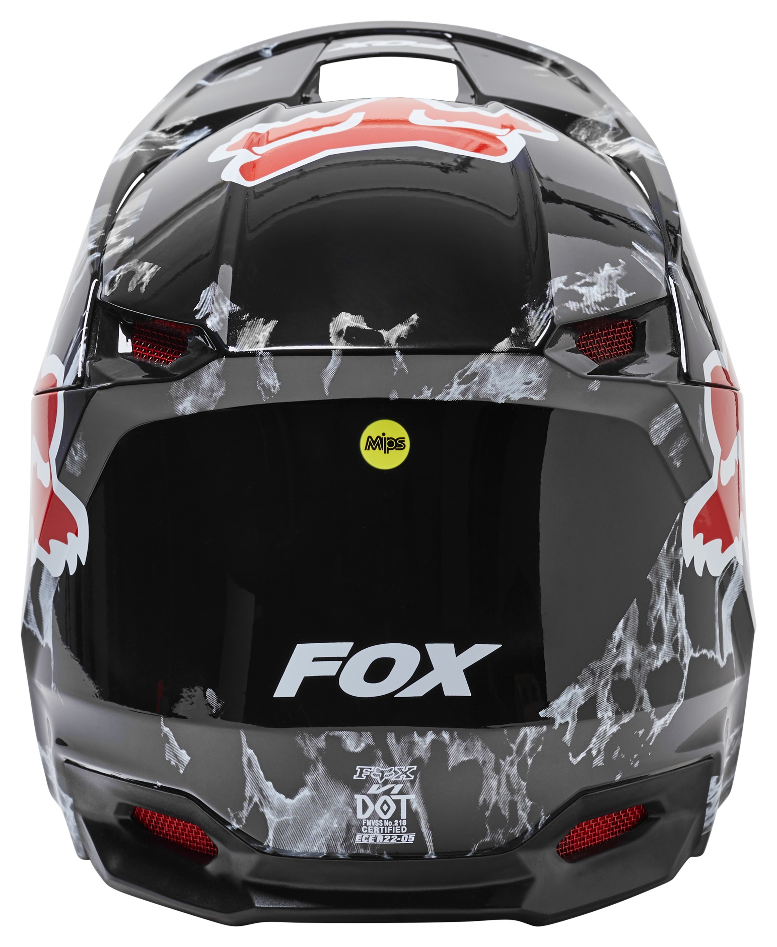 Fox Racing V1 Core Karrera Helmet Cycle Gear