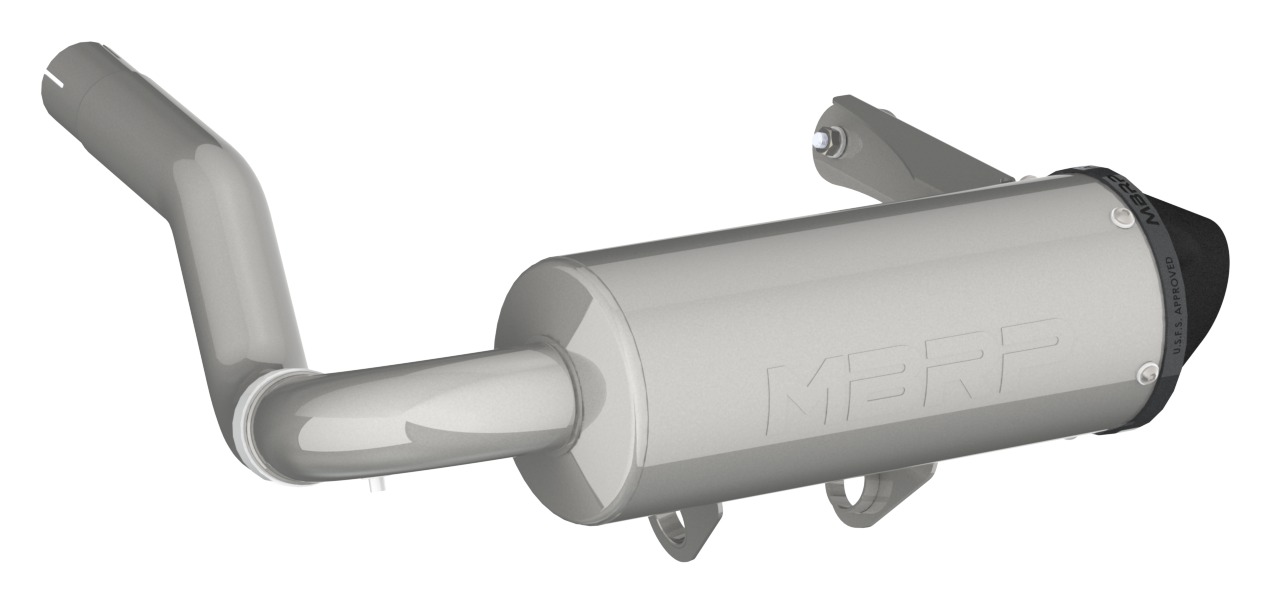 MBRP Performance SlipOn Exhaust CanAm Renegade 20142020 Cycle Gear