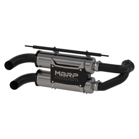 MBRP Dual Performance Slip-On Exhaust Polaris RZR 900 / XP 900 2011-2014