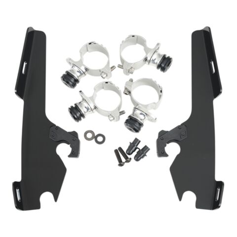 Memphis Shades Batwing Fairing Trigger-Lock Mount Kit Honda VT750 Spirit / VT1100 Ace 1995-2014