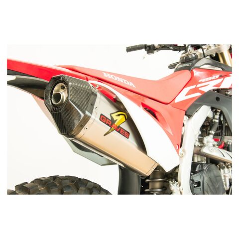 Graves Titanium Exhaust System Honda CRF450L / RL / X 2019-2026
