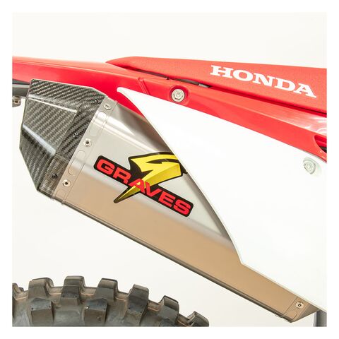 Graves Titanium Slip-On Exhaust Honda CRF450L / RL / X 2019-2026