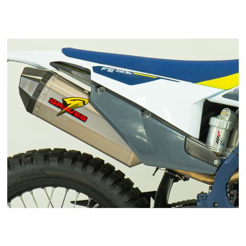 Graves Titanium Slip-On Exhaust KTM / Husqvarna 350cc-501cc 2020-2023