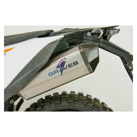 Graves Titanium Slip-On Exhaust KTM 690 Enduro R 2019-2024