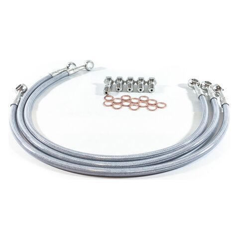 GBrakes ATV / UTV Front Brake Lines Honda TRX450R / TRX450ER 2004-2014