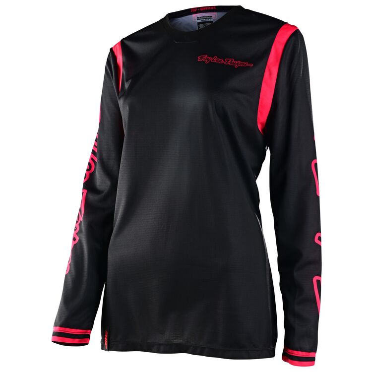 Black/Flo Red