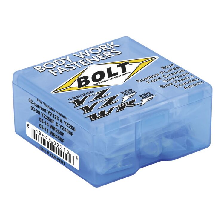 Bolt Hardware Full Plastics Fastener Kit Yamaha 125cc-450cc 2002-2021