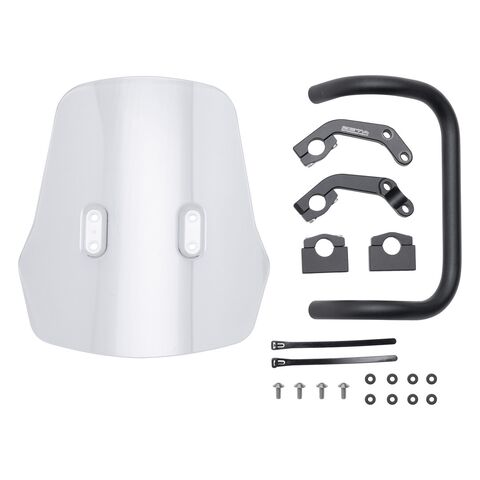ワタル Zeta Adventure Windscreen Kawasaki KLX230 2020-2023 - Cycle Gear