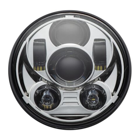 Custom Dynamics LED 5 3/4" Halo Headlamp For Harley Dyna / Softail / Sportster 1986-2022