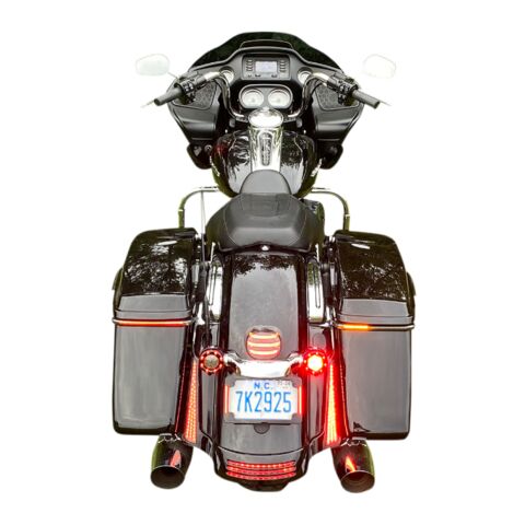 Custom Dynamics Low Profile Sequential Bagz Saddle Bag Lights For Harley Touring 2014-2023