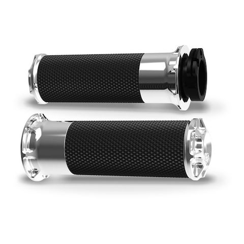 Arlen Ness Fusion Beveled Grips For Harley With Dual Cable Throttle