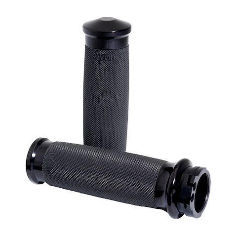 Avon Custom Contour Smooth Grips For Harley With Dual Cable Throttle