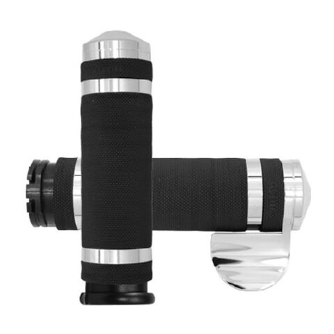 Avon Super Sport Air-SS Grips With Throttle Assist For Harley With Dual Cable Throttle