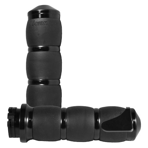 Avon Velvet Air Cushion Grips With Boss Throttle Assist For Harley