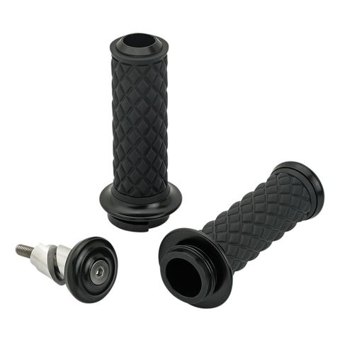 Biltwell Alumicore Grips For Harley With Dual Cable Throttle