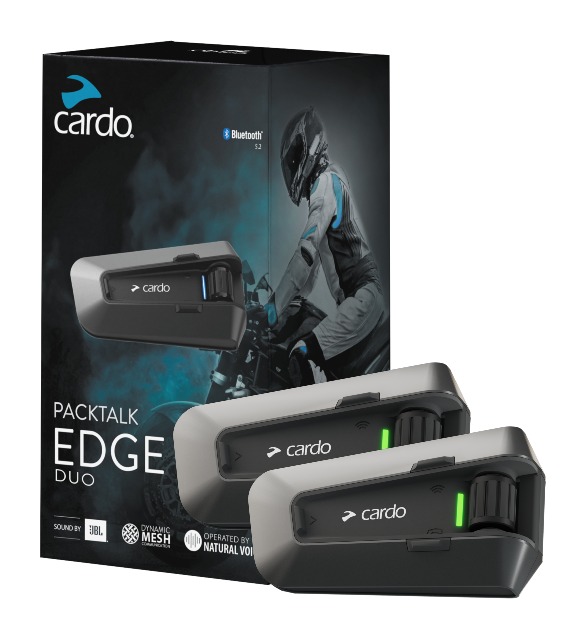 Cardo PackTalk Edge Headset - Duo Pack - Cycle Gear