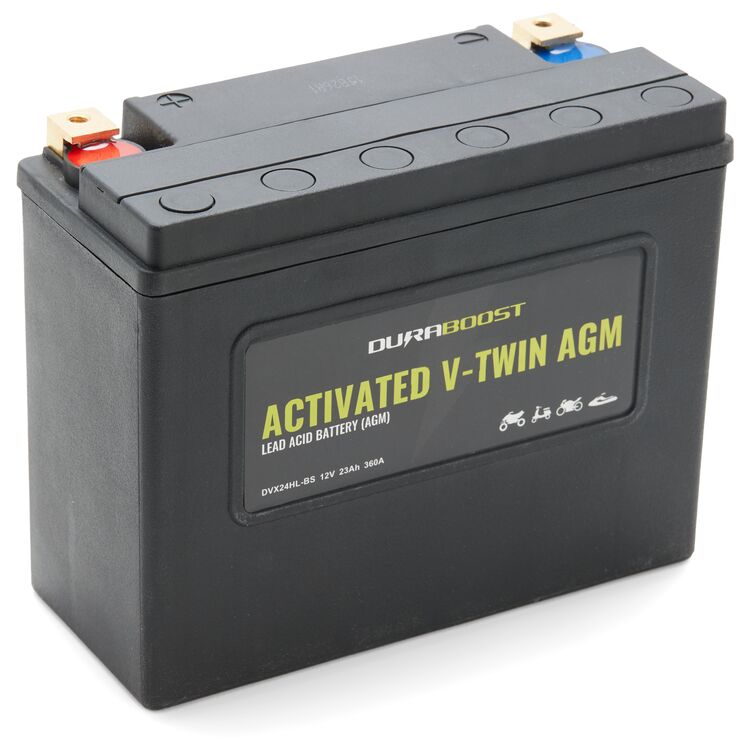 Duraboost DVX24HL-BS V-Twin Activated AGM Battery