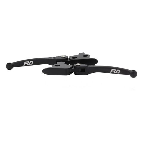 Flo Motorsports MX Style Adjustable Lever Set For Harley Softail 2018-2024