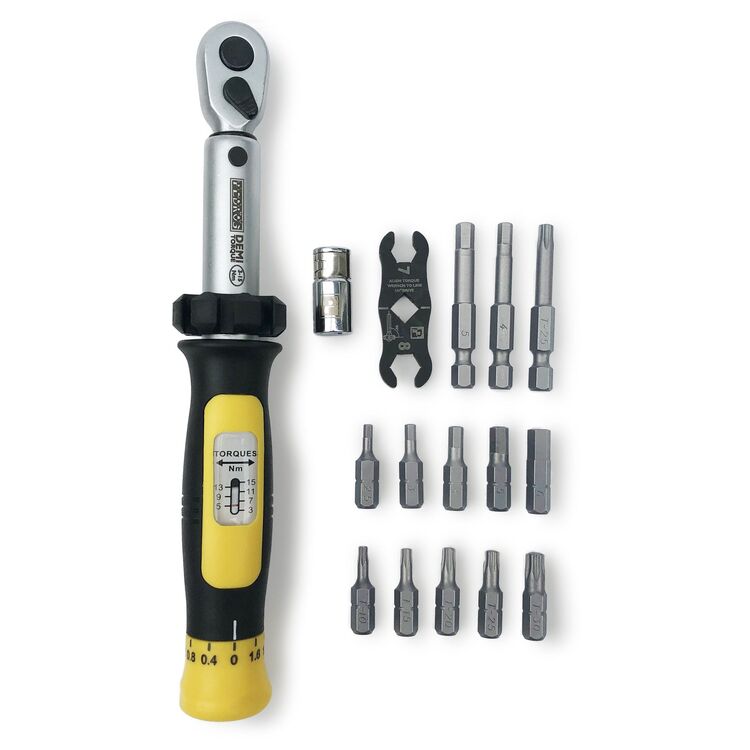 Pedro's MTB Demi Torque Wrench II and Bit Set