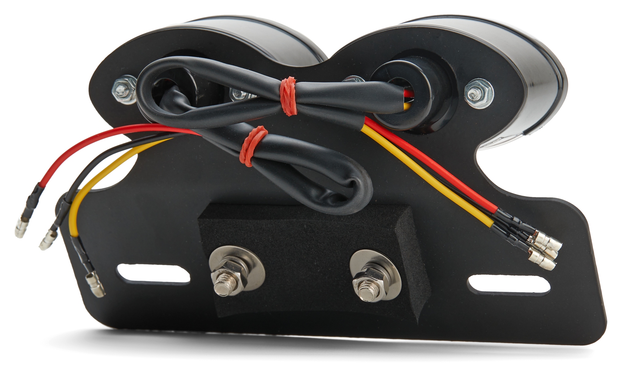 Speedmetal LED Dual Oval License Plate Frame Cycle Gear