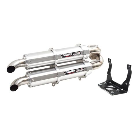 Trinity Racing Stage 5 Slip-On Exhaust Can-Am Maverick X3 2017-2020