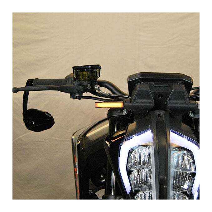thumbnail image 2 of LED Motorcycle Turn Signals – Flexible Strip Blinker For S1000RR Panigale MV F4 RSV4 2 of 4