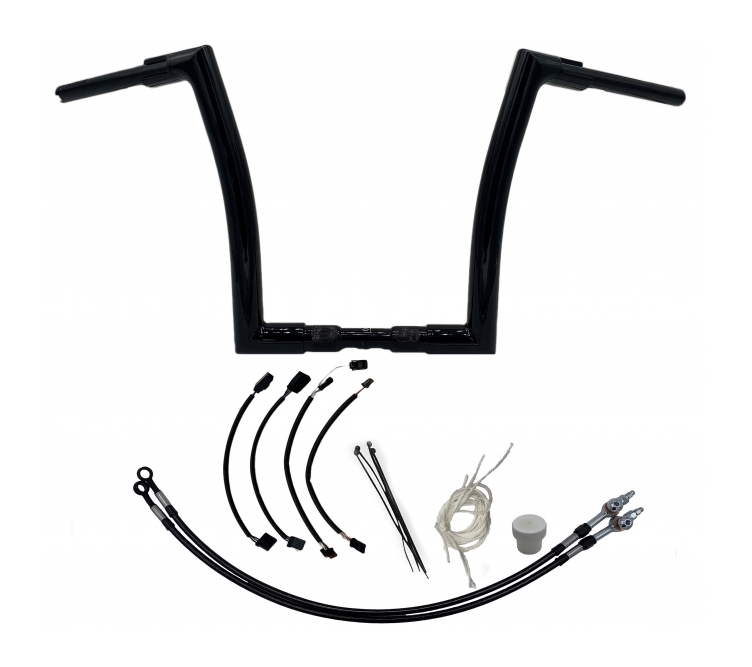 Fat Baggers Inc. 1 1/2" Flat Top EZ Install Handlebar Kit For Harley Road King Special 2021-2025