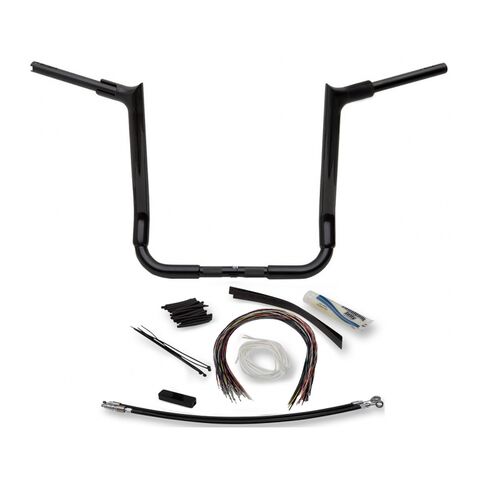 Fat Baggers Inc. 1 1/4" Pointed Top EZ Install Handlebar Kit For Harley Touring 2014-2020
