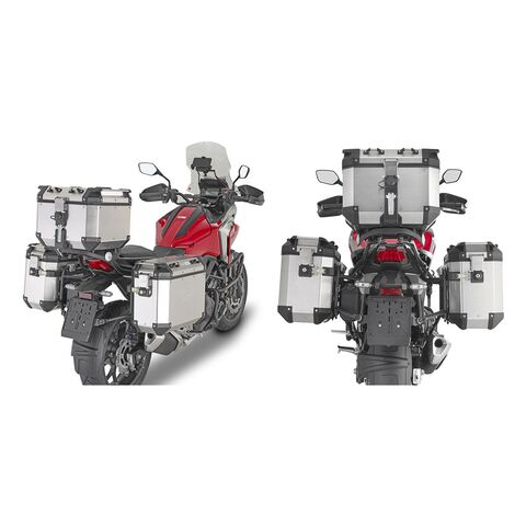 Givi PLO1192CAM Side Case Racks For Outback Side Cases Honda NC750X 2021-2024