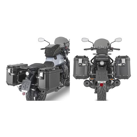 Givi PLO8206CAM Side Case Racks For Outback Side Cases Moto Guzzi V7 III Stone 2021-2022