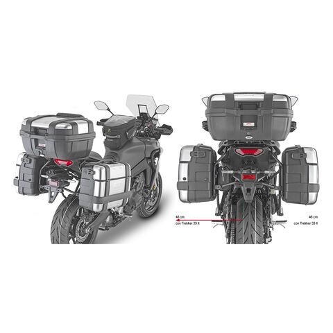 Givi PLO2159MK Side Case Racks Yamaha Tracer 9 GT 2021-2022