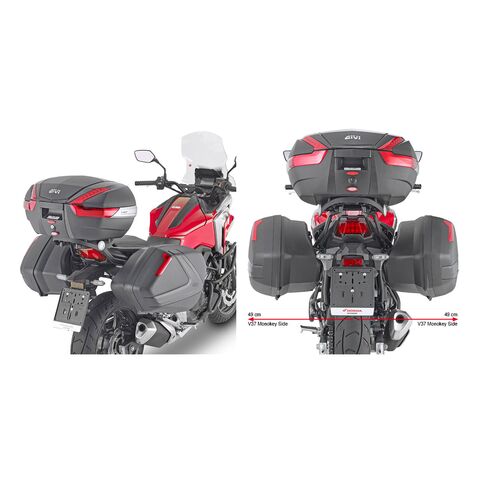 Givi PLX1192 V35 / V37 Side Case Racks Honda NC750X 2021-2024