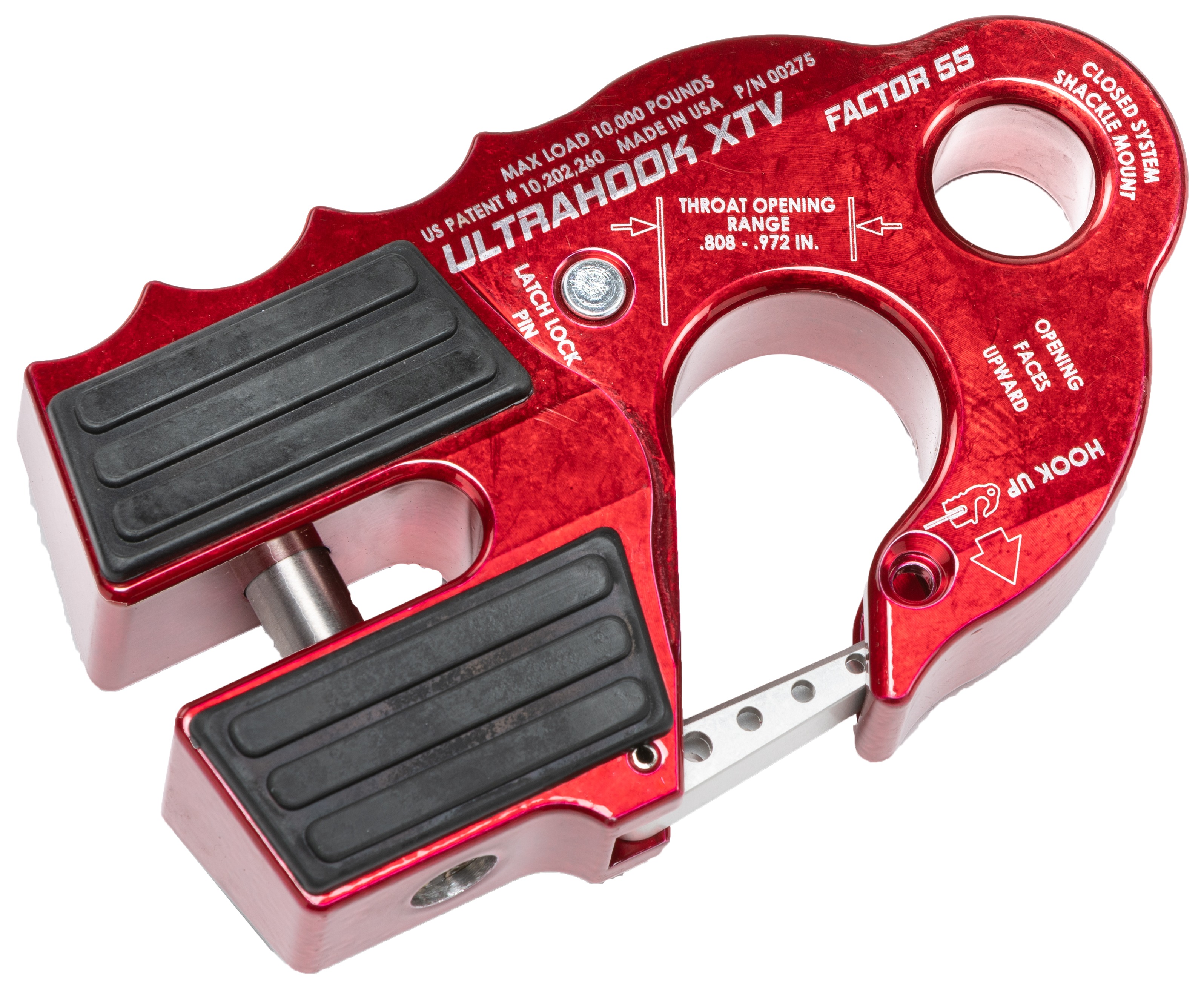 Factor 55 UltraHook XTV Winch Shackle Mount Cycle Gear