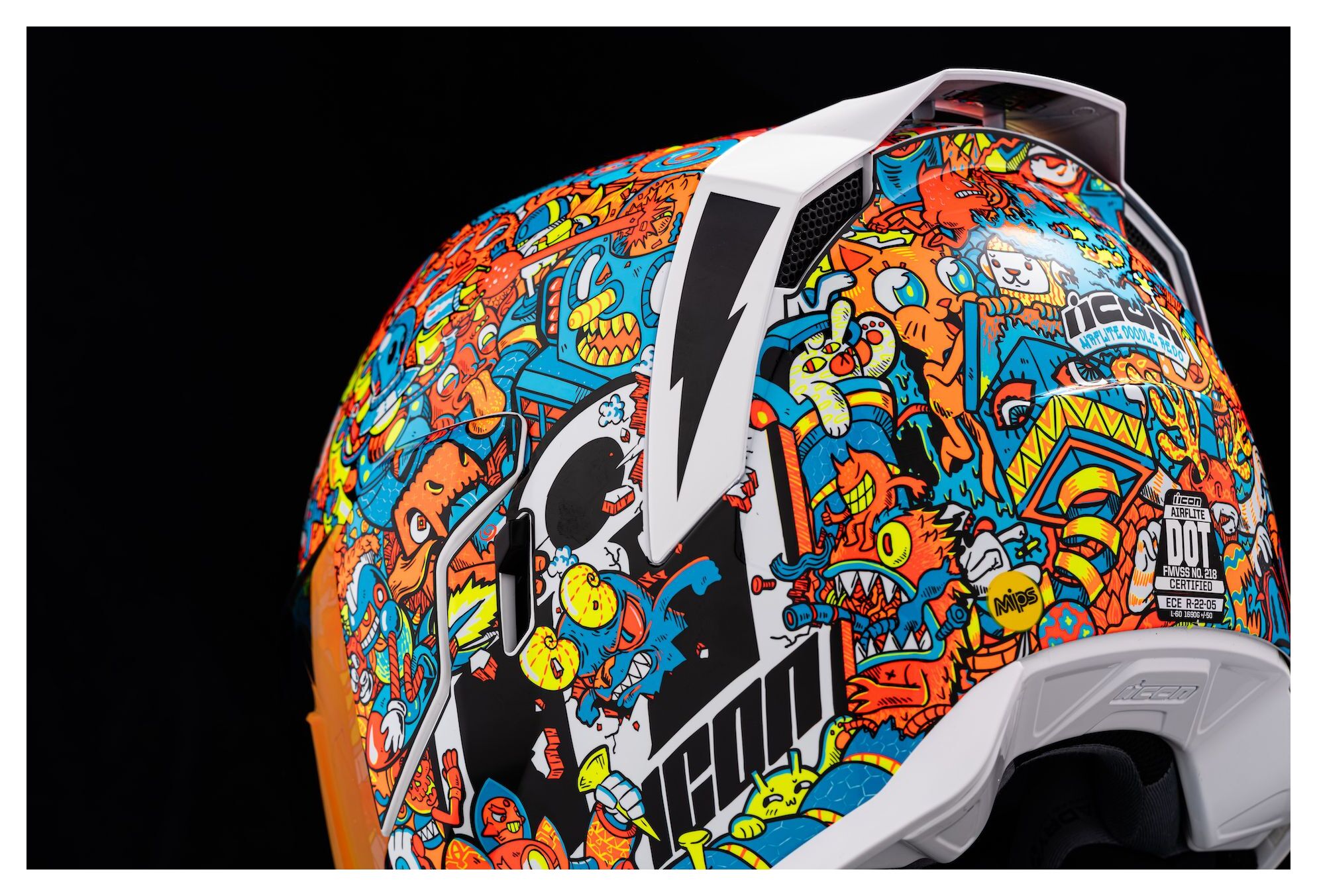 Icon Airflite Mips Redoodle Helmet - Cycle Gear ICON