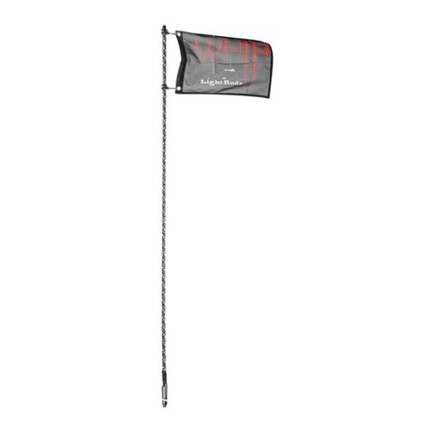Whip It Black RGB Remote Light Rod