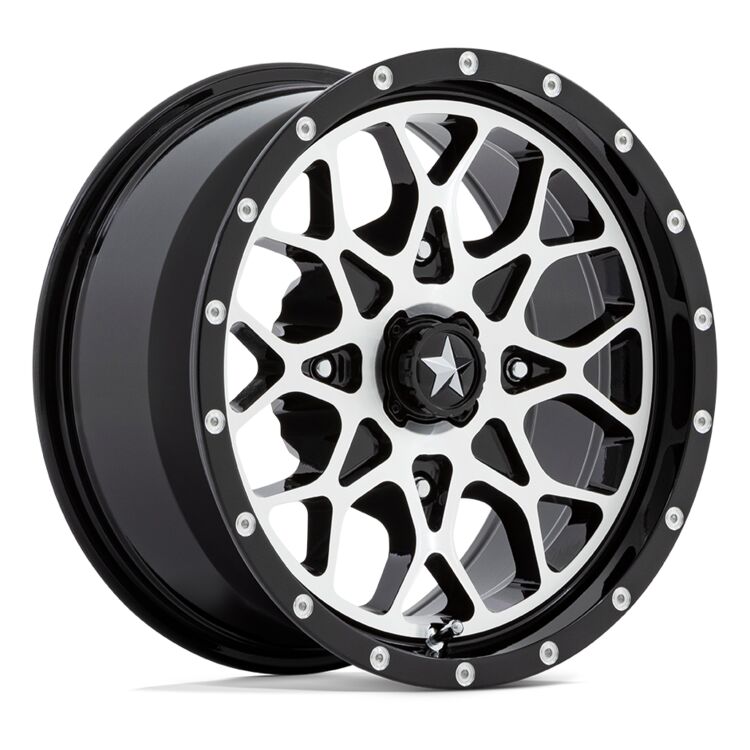 Gloss Black Machined