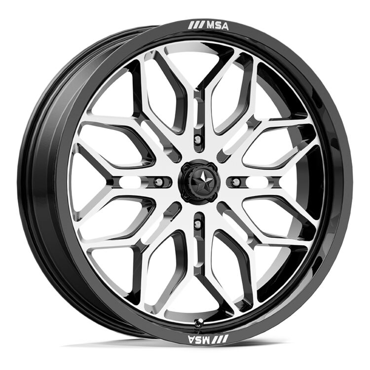 Gloss Black Machined