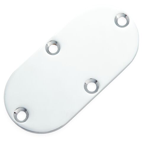 Milwaukee Twins Chrome Inspection Cover For Harley 1991-2006