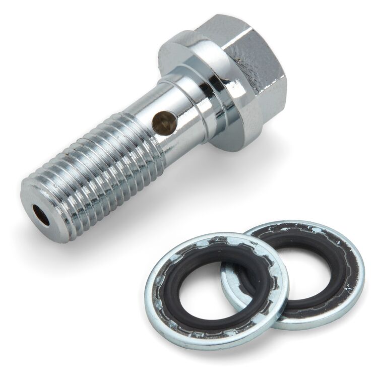 Milwaukee Twins 10mm Brake Line Banjo Bolt