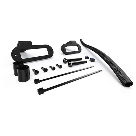 Denali Front T3 Signal Pod Fork Mounting Kit Kawasaki KLR650 2022-2025