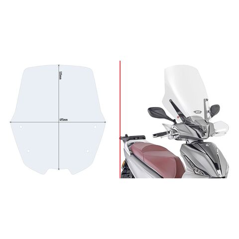Givi D6113ST Windscreen KYMCO People S150 2021
