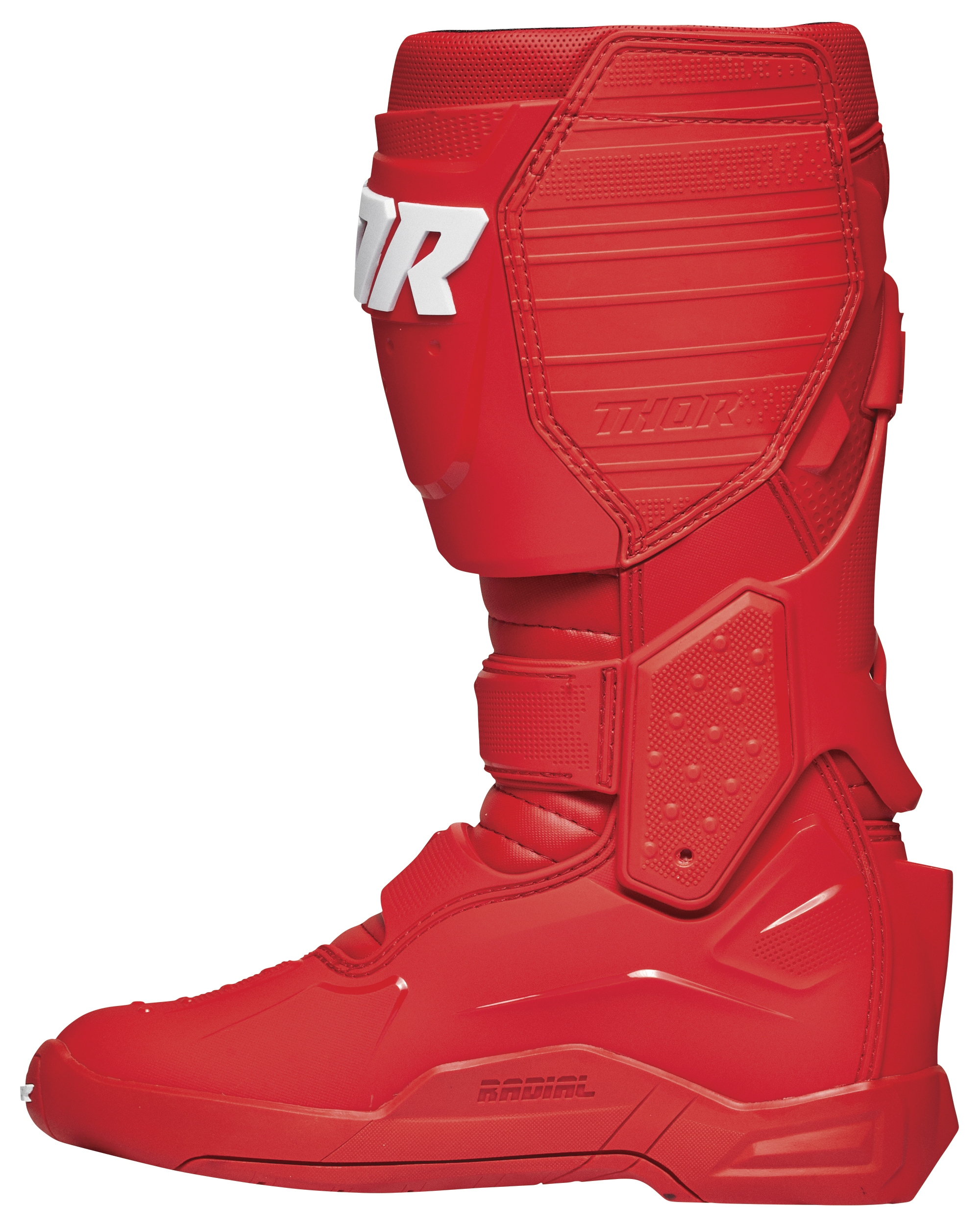 Thor Quandrant Mx Motocross Off Road Biking Racing Mens Red Leather Boots Size 5 Thor Men main image 4