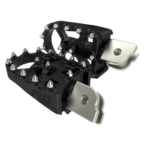 Flo Motorsports MX Style Driver Foot Pegs For Harley Softail 2018-2025