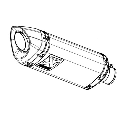 Akrapovic Replacement Muffler